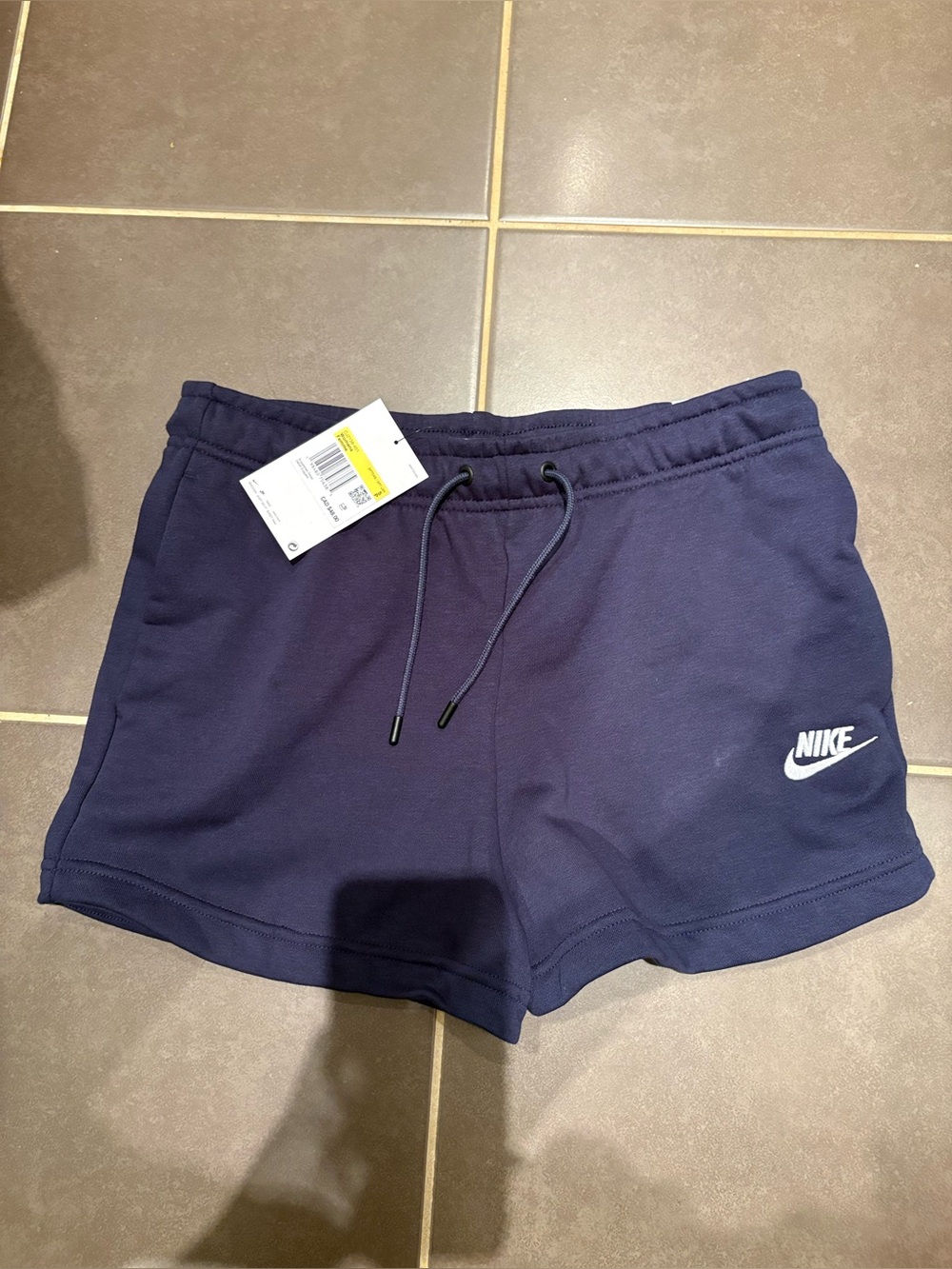 BNWT - Nike Women's Navy Athletic Drawstring Shorts